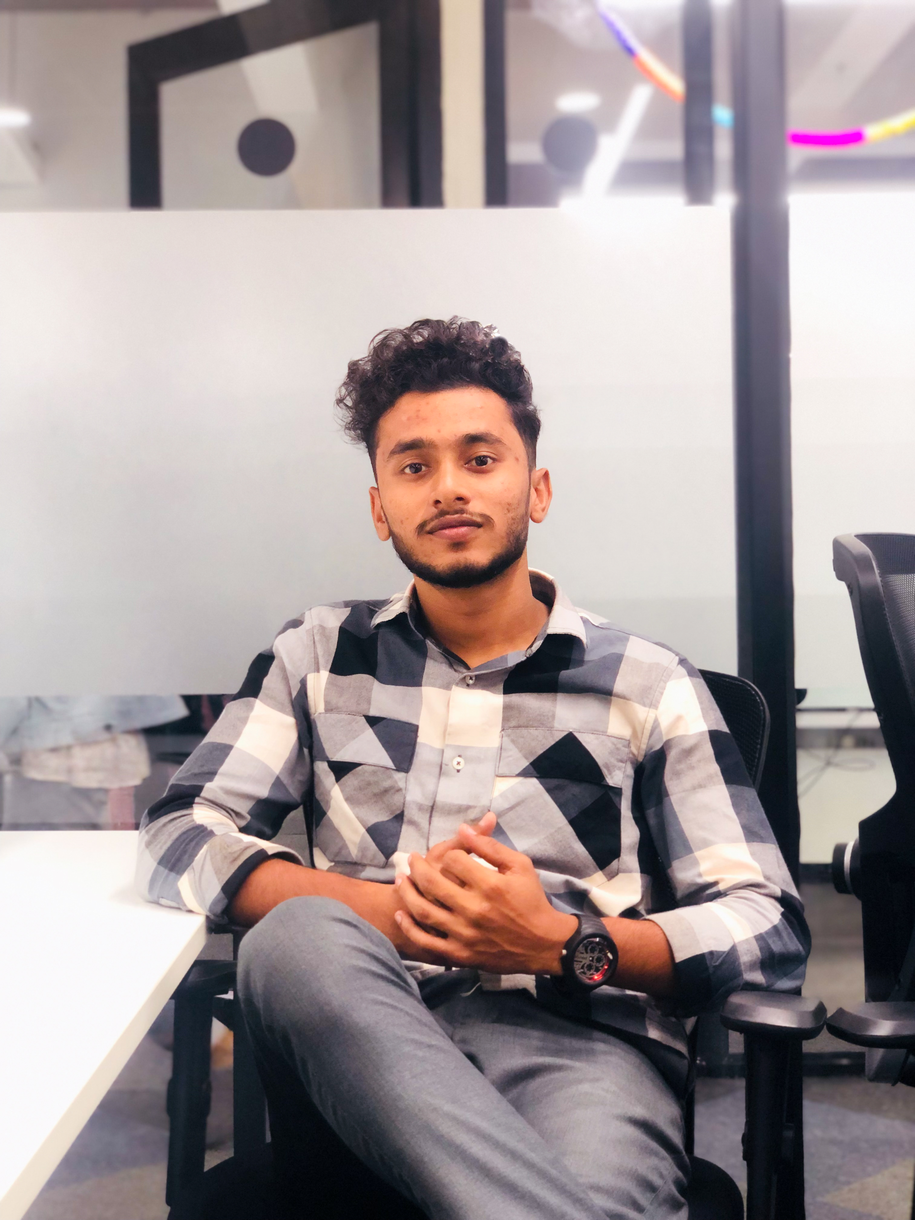 Abdul Mazood coding experience photo